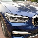 Φρυδάκια Μπροστινών Φαναριών Για Bmw X3 G01 & X4 G02 2018+ Βαμμένα Μάυρο Γυαλιστερό Χρώμα 2 Τεμάχια