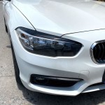 Φρυδάκια Μπροστινών Φαναριών Για Bmw 1 F20/F21 Lci 2015-2019 Βαμμένα Μάυρο Γυαλιστερό Χρώμα 2 Τεμάχια