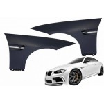 Μπροστινά Φτερά Για Bmw Σειρά 3 E92/E93 (2006-2014) Coupe Cabrio M3 Design 2 Τεμάχια