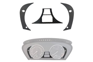 Διακοσμητική Επένδυση Καντράν Για Bmw 5 E60/E61 03-10 3D Carbon