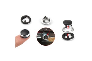 Ανταλλακτικό Κουμπί Ρύθμισης Έντασης Ήχου Για Bmw Σειρά 5 F10 F11 / 6 F06 F12 F13 / 7 F01 F02 F03 F04 / X3 F25 / X5 F15 / X6 F16 1 Τεμάχιο