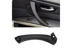 Χειρολαβή Πόρτας Εσωτερική Για Bmw 3 E90 05-11 Εμπρός & Πίσω Δεξιά Μέσα 1 Τεμάχιο Μαύρο