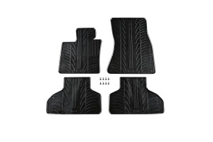 Πατάκια Αυτοκινήτου Gledring 0347 Bmw X5 F15 2013-2018 Μαύρο 4 Τεμάχια