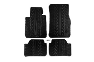 Πατάκια Αυτοκινήτου Gledring 0349 Bmw Series 1 F20 2011-2019 Μαύρο 4 Τεμάχια