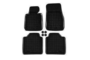 Πατάκια Σκαφάκια 3D Από Λάστιχο Για Bmw 3 F34 Gt 13- Rezaw Plast 4 Τεμάχια Μαύρα