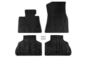 Πατάκια Αυτοκινήτου Gledring 0500 Bmw X5 G05 Αυτόματο & Hybrid 2018- Μαύρο 4 Τεμάχια