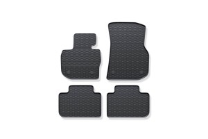 Λαστιχένια Πατάκια Geyer & Hosaja Για Bmw X3 G01 (2017 - 2024) /X4 G02 (2018 - 2025) 4 Τεμάχια Μαύρα 915/4C