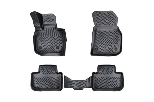 Πατάκια Σκαφάκια 3D Από Λάστιχο Tpe Για Bmw X4 G02 18+ Black Rizline 4Τεμάχια Μαύρα Πατάκια Σκαφάκια 3D Από Λάστιχο Tpe Για Bmw X4 G02 18+ Black Rizline 4Τεμάχια Μαύρα