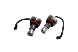 Λάμπες Led Για Angel Eyes Bmw 3 E90 / E92 / 5 E60 / X5 E70 / X6 E71 H8 Canbus Λευκές 2 Τεμάχια