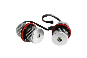 Λάμπες Led Για Angel Eyes Bmw E39 / E53 / E65 / E66 / E60 / E61 / E63 / E64 / E87 25watt Λευκές 2 Τεμάχια