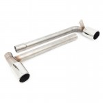 Μπούκες Εξάτμισης Ανοξείδωτες Χρωμίου Για Bmw X1 F48 2014-2022 2 Τεμάχια