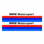 Αυτοκόλλητα Σετ Bmw Motorsport 2 Τεμάχια