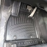 Πατάκια Σκαφάκια 3D Από Λάστιχο Tpe Για Byd Sealion 7 Ev 2024+ Rizline 3 Τεμάχια Μαύρα