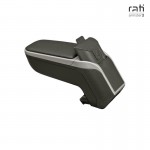 Κονσόλα Χειροφρένου Τεμπέλης Με Βάση Armster 2 Για Chevrolet Cobalt 12-21 Ασημί Χρώμα Σετ 2Τεμάχια