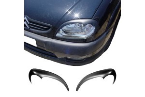 Φρυδάκια Μπροστινών Φαναριών Για Citroen Saxo 99-04 2 Τεμάχια