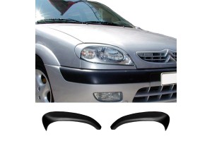 Φρυδάκια Μπροστινών Φαναριών Για Citroen Saxo 99-04 2 Τεμάχια