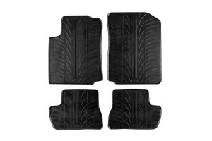 Πατάκια Αυτοκινήτου Gledring 0112 Citroen C2 2003-2009 Μαύρο 4 Τεμάχια