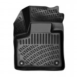 Πατάκια Σκαφάκια 3D Από Λάστιχο Tpe Για Citroen DS7 Crossback 2018- Rizline 4 Τεμάχια Μαύρα