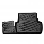 Πατάκια Σκαφάκια 3D Από Λάστιχο Tpe Για Citroen DS7 Crossback 2018- Rizline 4 Τεμάχια Μαύρα