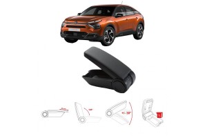 Κονσόλα Χειροφρένου Τεμπέλης Armster OE1 Για Citroen C4 Spacetourer 2019+ Χωρίς Εργοστασιακό Τεμπέλη Μαύρο Χρώμα