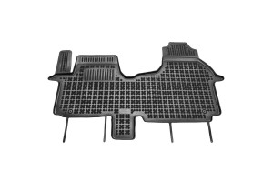 Πατάκια Αυτοκινήτου Rezaw Plast Citroen Jumpy 2007-2016 / Fiat Scudo 2007- / Peugeot Expert Μαύρο 3 Τεμάχια