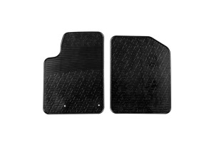 Πατάκια Αυτοκινήτου Gledring 0116 Citroen Berlingo 2002-2007 / Peugeot 2002-2007 Μαύρο 2 Τεμάχια