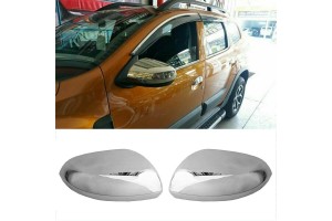 Καπάκια Καθρεφτών Για Dacia Duster 2018+ Από Ανοξείδωτο Ατσάλι (Steel) 2 Τεμάχια