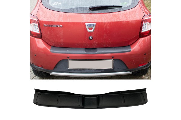 Προστατευτικό Πίσω Προφυλακτήρα Για Dacia Sandero 2012-2020 Από Abs Πλαστικό Μαύρο