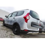 Προστατευτικό Πίσω Προφυλακτήρα Για Dacia Lodgy 2012-2017 & 2017+ Από Ανοξείδωτο Ατσάλι (Steel)