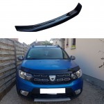 Ανεμοθραύστης / Αντιανεμικό Καπό Για Dacia Sandero 2012-2017 Stepway Μαύρο Χρώμα