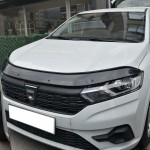 Ανεμοθραύστης / Αντιανεμικό Καπό Για Dacia Sandero 2020+Μαύρο Χρώμα