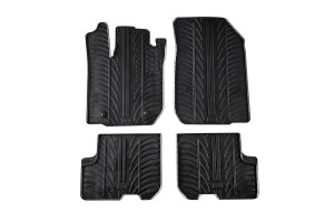 Πατάκια Αυτοκινήτου Gledring 0175 Dacia Sandero 2012-2017 5 Doors / Dacia Logan 2013- Μαύρο 4 Τεμάχια