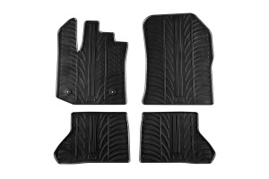 Πατάκια Αυτοκινήτου Gledring 0176 Dacia Dokker 2013- Μαύρο 4 Τεμάχια