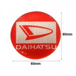 Αυτοκόλλητα Κέντρου Ζαντών Daihatsu Από Σμάλτο 60mm Set 4 Τεμάχια