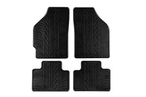 Πατάκια Αυτοκινήτου Gledring 0137 Fiat Punto Ii 1999-2010 / 2003-2005 Μαύρο 4 Τεμάχια