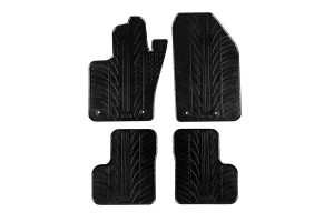 Πατάκια Αυτοκινήτου Gledring 0576 Fiat 500X 2015- Μαύρο 4 Τεμάχια