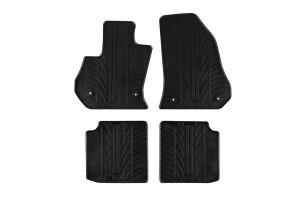 Πατάκια Αυτοκινήτου Gledring 0581 Fiat 500L 2017- Μαύρο 4 Τεμάχια