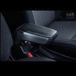Κονσόλα Χειροφρένου Τεμπέλης Armster S Για Fiat 500 2016+ Μαύρο Χρώμα