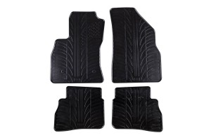 Πατάκια Αυτοκινήτου Gledring 0141 Fiat Doblo 2010- / Opel Combo Passanger 2011- Μαύρο 4 Τεμάχια