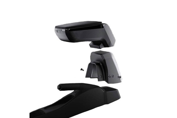 Κονσόλα Χειροφρένου Τεμπέλης Armster S Για Fiat Doblo 2010-2015 / Opel Combo 2012+ Επιβατικό Μαύρο Χρώμα
