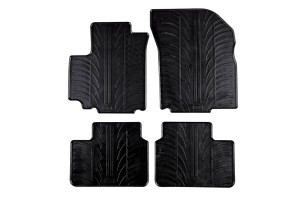 Πατάκια Αυτοκινήτου Gledring 0146 Fiat Sedici 2007-2014 / Suzuki SX-4 2006-2013 Μαύρο 4 Τεμάχια