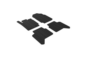 Πατάκια Αυτοκινήτου Gledring0565 Ford Ranger Double Cabin 2013- Μαύρο 4 Τεμάχια