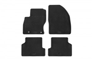 Λαστιχένια Πατάκια Geyer & Hosaja Για Ford Focus 2004-2011 4 Τεμάχια Μαύρο 825/4C