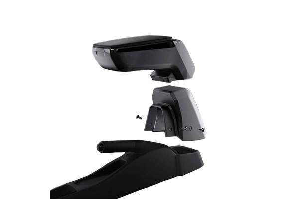 Κονσόλα Χειροφρένου Τεμπέλης Armster S Για Ford Focus 2015-2017 (+Usb+Aux Extension Cable) Μαύρο Χρώμα