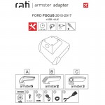 Βάση Τεμπέλη Ειδική Για Ford Focus 15-17 Armster Rati 1 Τεμάχιο
