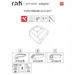 Βάση Τεμπέλη Ειδική Για Ford Focus 15-17 Armster Rati 1 Τεμάχιο