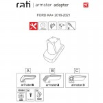Βάση Τεμπέλη Ειδική Για Ford Ka+ 16-21 Armster Rati 1 Τεμάχιο