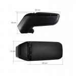Κονσόλα Χειροφρένου Τεμπέλης Με Βάση Armster 2 Για Ford Focus C-Max 03-07 Ασημί Χρώμα Σετ 2Τεμάχια
