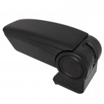 Κονσόλα Χειροφρένου Τεμπέλης Με Βάση Armster 3 Vegan Leather Για Ford C-Max 10-19 Μαύρο Χρώμα Σετ 2Τεμάχια