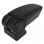 Κονσόλα Χειροφρένου Τεμπέλης Με Βάση Armster 3 Vegan Leather Για Ford C-Max 10-19 Μαύρο Χρώμα Σετ 2Τεμάχια